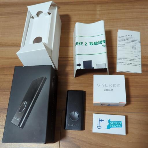 昼夜逆転、うつ病、睡眠障害　改善・予防に　valkee2　ブラック　光刺激装置　中古品