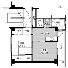 【初期費用格安物件】敷金・礼金・手数料が0円！ビレッジハウス向田2号棟 (305号室) - 小諸市