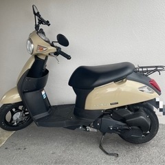 値下げ！SUZUKI レッツ ベージュ 走行距離少なめ スマホホ...