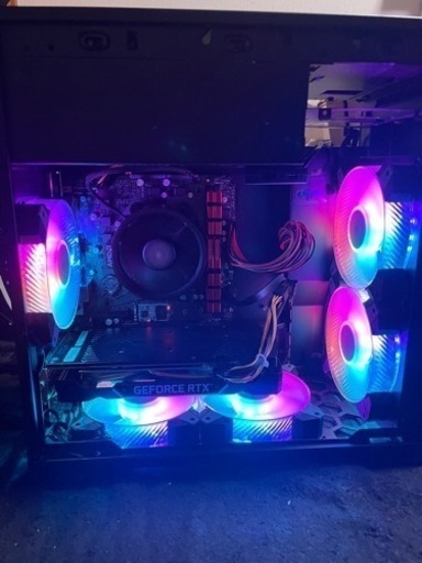 (5/7更新)光る小型ゲーミングPC Ryzen5 3600 RTX2060 Super