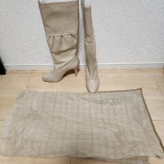 未使用ブーツ　２３ｃｍ