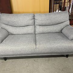 【良品】2～3人掛けソファー グレー系 脚付き 幅170cm 人気 早いもの勝ち！ 引取歓迎 配送OK