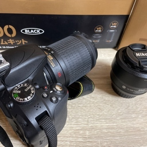 最終値下げ　Nikon D3300 カメラ　単焦点レンズ付き