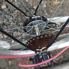 折りたたみ自転車　20インチ　6段変速の画像