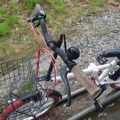 折りたたみ自転車　20インチ　6段変速の画像