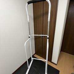 ぶら下がり健康器  マットとロープ付き