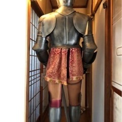 5038 西洋甲冑 プレートアーマー 等身大 コスプレ ディスプレイ 西洋 甲冑 鎧 プレートアーマー 等身大 年代物 レプリカ 希少