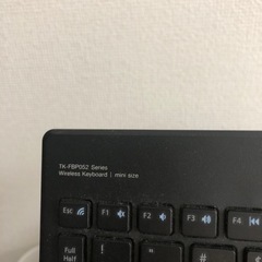 ELECOM TK-FBP052BK Bluetooth3.0対応 キーボード 中古 動作確認済 の画像