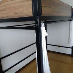 収納抜群ロフトベッド