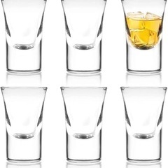 6個セット ショットグラス 30ml 1オンス ショットグラス