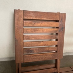 ベランダテーブル　IKEA NÄMMARÖ ネッマローの画像