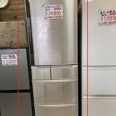 ■ioy0504■Panasonic パナソニック　5ドア冷蔵庫　NR-E412V-N　411L　2017年製■