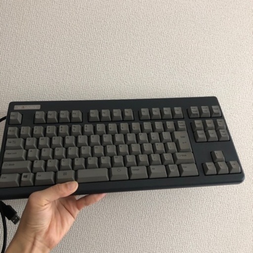 東プレ キーボード REALFORCE91UG-S 日本語 テンキーレス 静電容量無接点 昇華印刷 静音モデル ALL30g荷重 中古 動作確認済