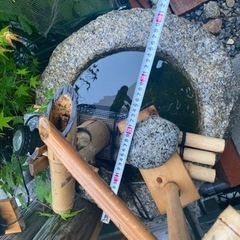 つくばい  金魚鉢  手水鉢  メダカ鉢にの画像