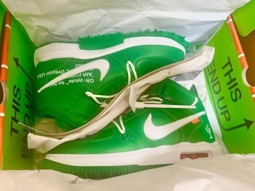 NIKE オフホワイト　エアフォース1