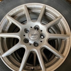 【引き取り先が決まりました】タイヤ&ホイール 195/65R 15インチ 4本セットの画像