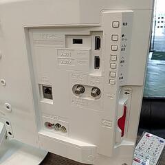24型LED液晶テレビ　2019年製　シャープ　白の画像