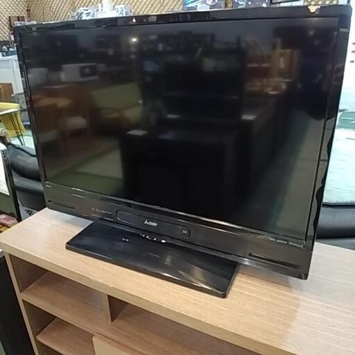 HDD ブルーレイ内蔵32型LED液晶テレビ　2018年齢　三菱