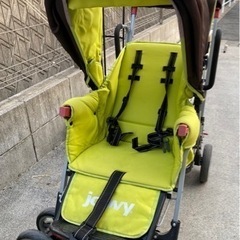 （お話し中）ベビーカー　２人乗り　ジュービー　カブースウルトラライト