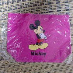【Disney（ディズニー）】シンプルトートバッグ３点セット（ミッキー・チップとデール・ドナルド）の画像