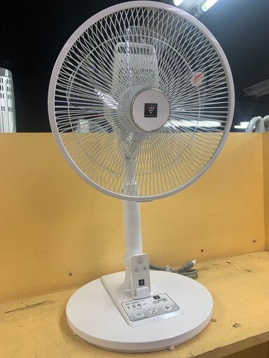 【リサイクルストアスターズ鹿大店】2020年製　シャープ SHARP　扇風機　PJ-J3AS-W プラズマクラスター7000 リモコン付き ホワイト