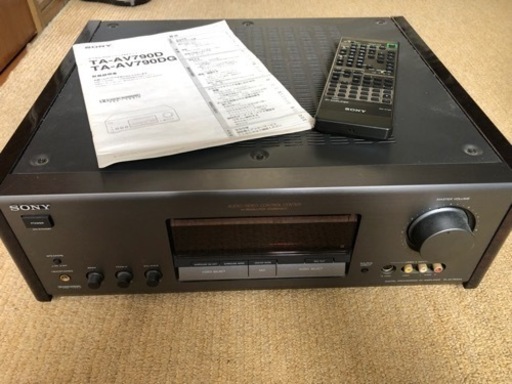 SONY AVアンプ　TA-AV790DG