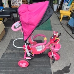 ミニーマウス　三輪車