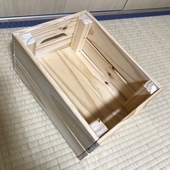 IKEA 木製ボックス　クナッグリグの画像