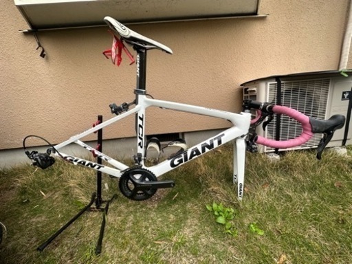 2014年式 ロードバイク GIANT TCR advanced 室内保管 落車無し