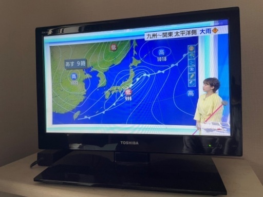 テレビ　東芝　19P2 コンパクト