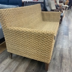 ラタンソファー　ナチュラルの画像