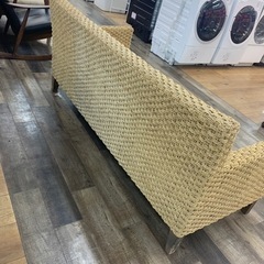 ラタンソファー　ナチュラルの画像