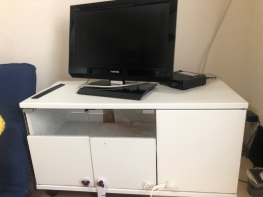 テレビとテレビ台込みです！
