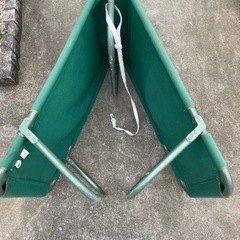  キャンプコット 折りたたみベッド まだまだ使えます。の画像