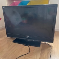 三菱 テレビ　32V DVD内蔵型テレビ