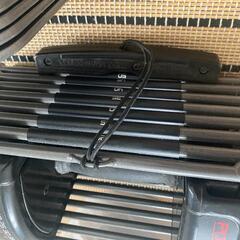 ダンベル23キロ×２個☆専用台のセットの画像