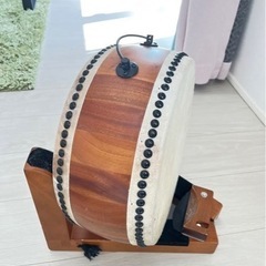 本格和太鼓/大 幼児向け わだいこスタンド付き KP-1980/JD 子ども用和太鼓の画像