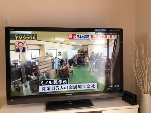 52型テレビ