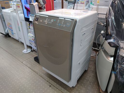 安心の分解洗浄済SHARP 11.0kgドラム式洗濯乾燥機 2019年製 保証有り【愛千142】