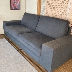 IKEAソファー（３人掛け）の画像
