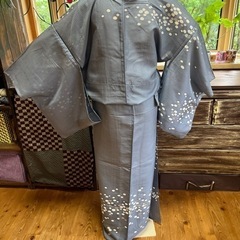 正絹　絽　夏着物の画像