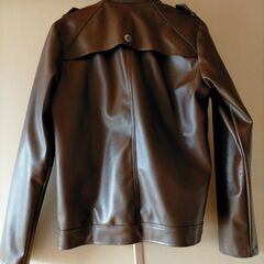 フェイクレザージャケット【美品】の画像