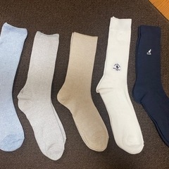 メンズ・未使用靴下5足セット