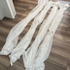 レースカーテン4枚セットの画像