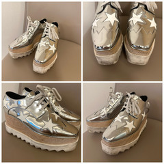 定価126500円　ステラマッカートニー　エリス　厚底シューズの画像