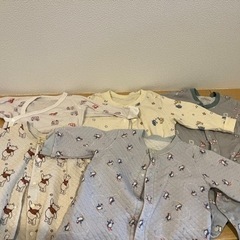 【成約済】【ベビー服】ロンパース70.80サイズ（おまけ付き）