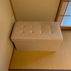 【第2弾】ちょっとオシャレな収納スツールを0円でお譲りします。