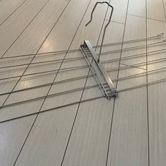 ステンレス タオルハンガー　折りたたみ収納