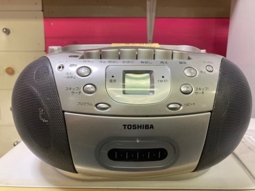 TOSHIBA CDラジカセ