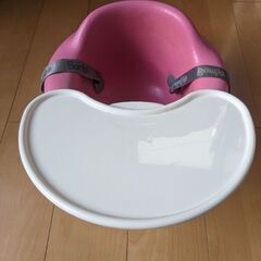 テーブル付きバンボ　ピンクの画像
